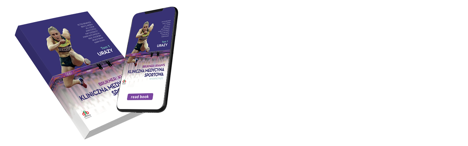 Nowość, Styczeń 2024 Brukner i Khan’s  KLINICZNA MEDYCYNA SPORTOWA  Wydanie Piąte